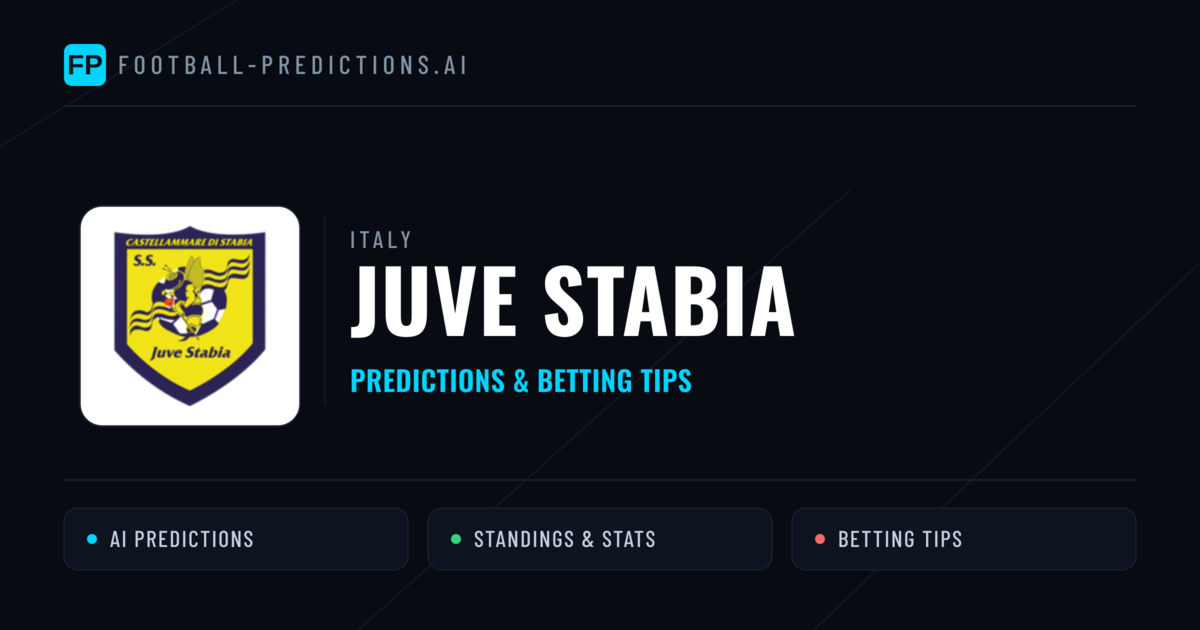Juve Stabia Predictions & Stats