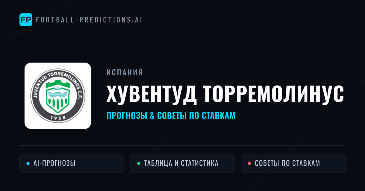Хувентуд Торремолинус прогнозы и статистика