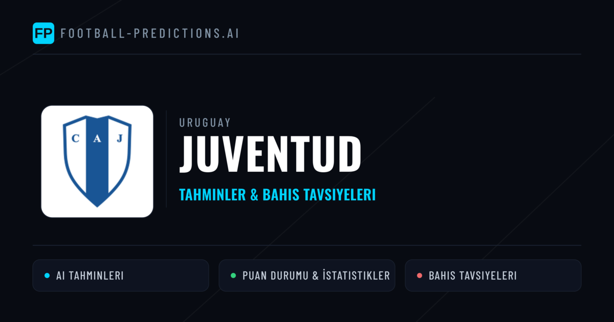 Juventud Tahminleri & İstatistikler