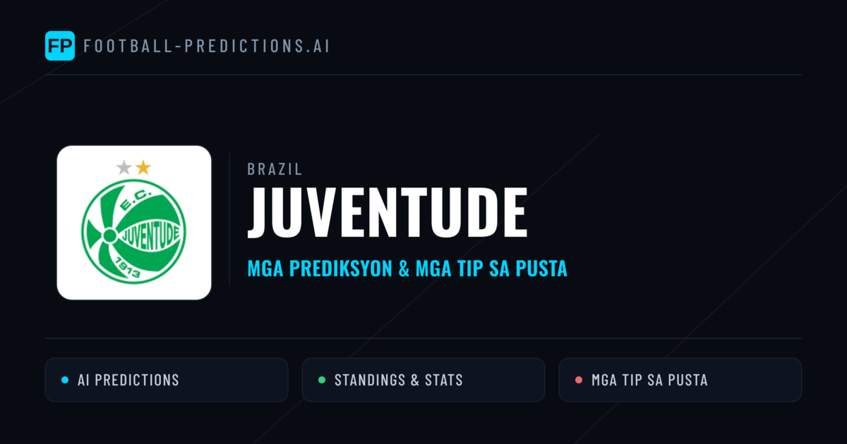 Juventude Predictions & Stats