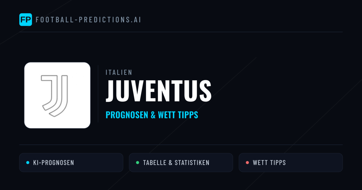 Juventus Prognosen & Statistiken