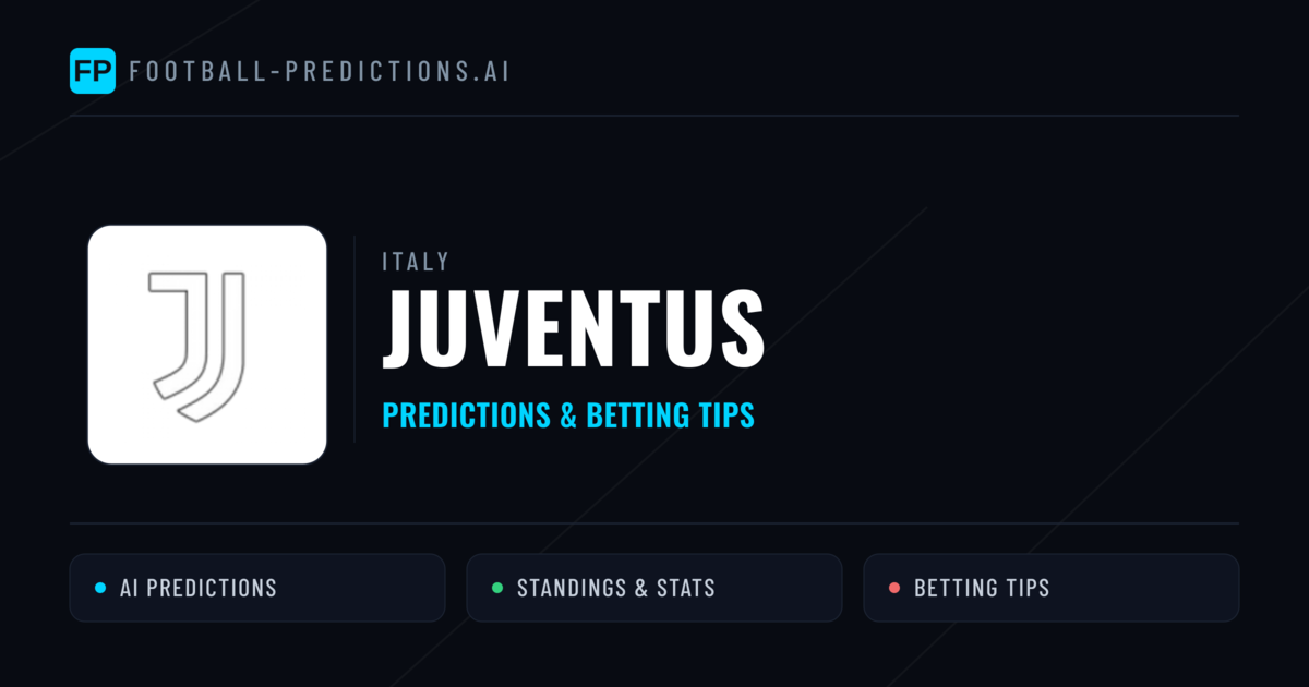 Juventus Predictions & Stats