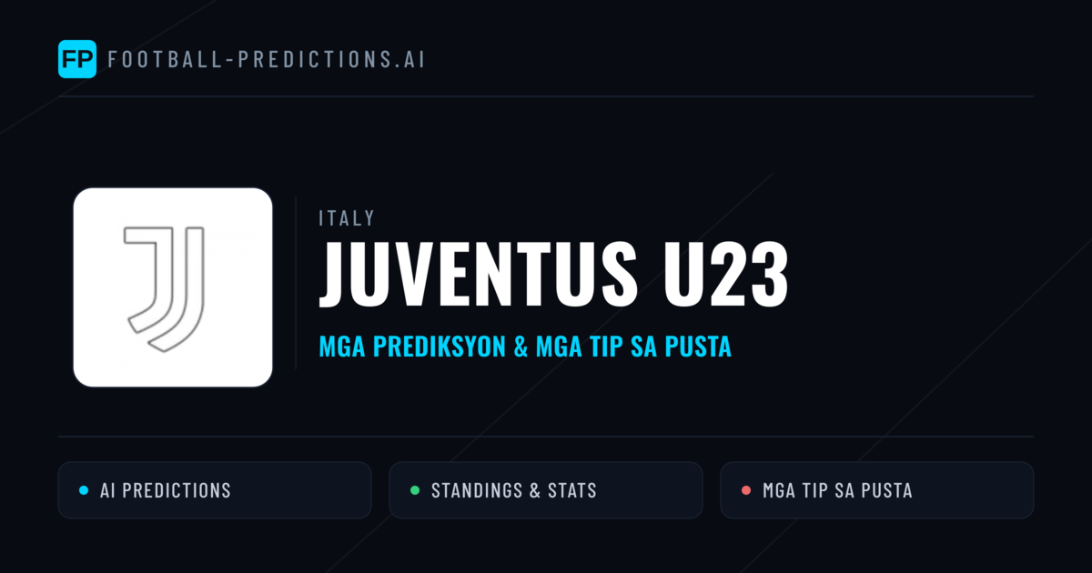 Juventus U23 Predictions & Stats