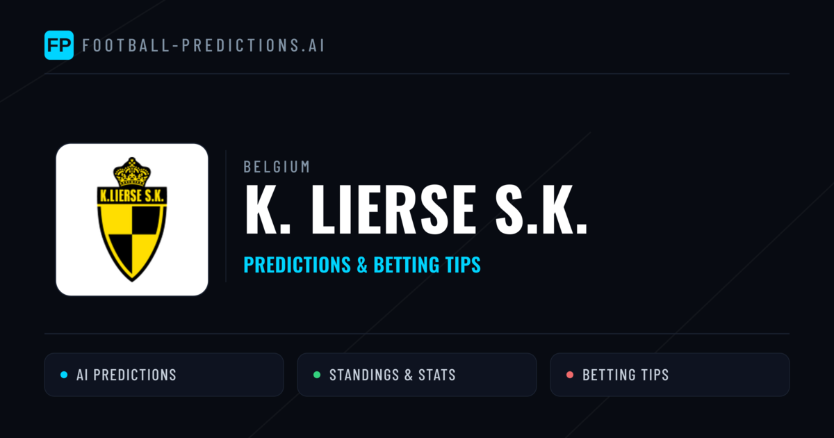 K. Lierse S.K. Predictions & Stats