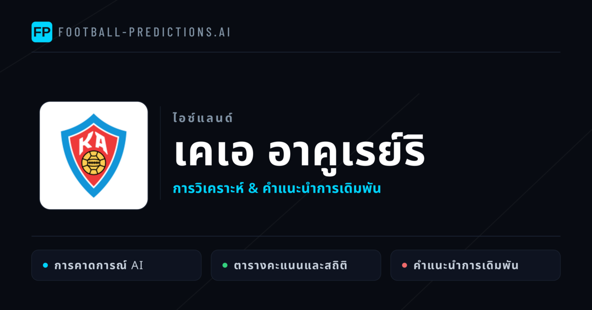 เคเอ อาคูเรย์ริ การวิเคราะห์และสถิติ