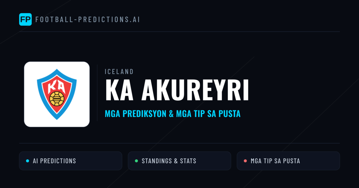 KA Akureyri Predictions & Stats