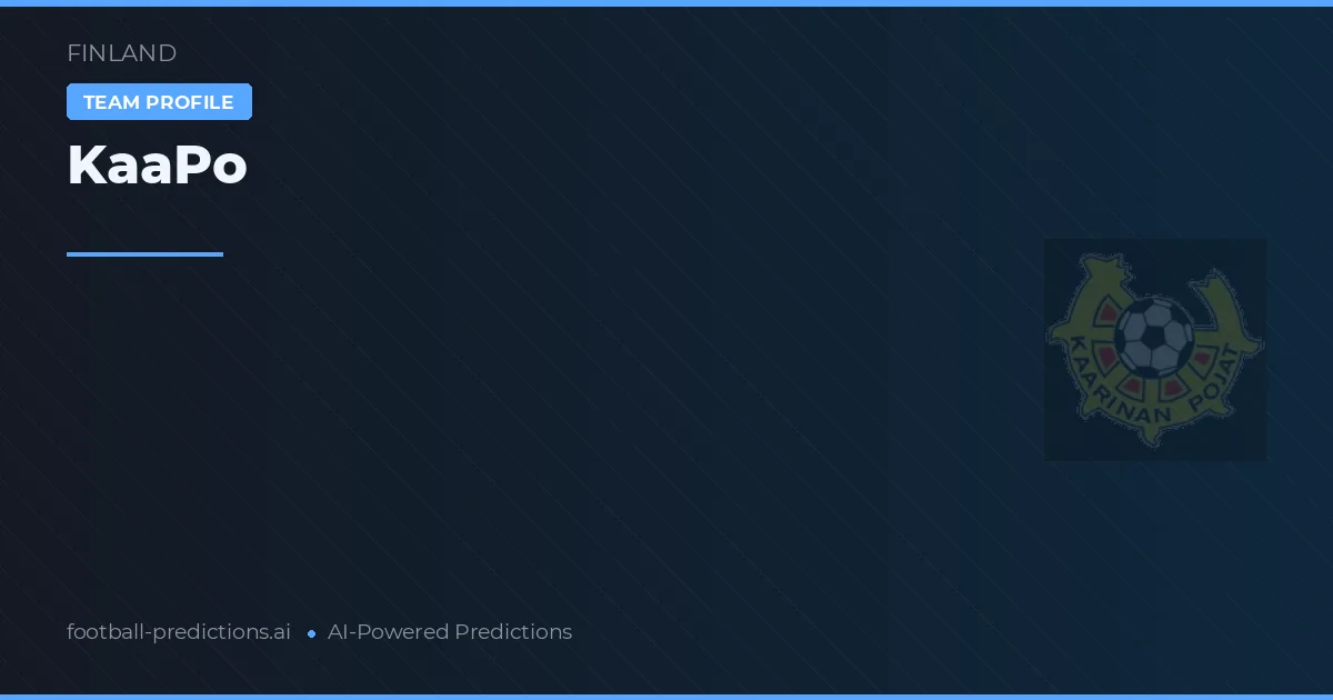 KaaPo Predictions & Stats