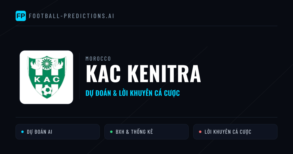 KAC Kenitra Dự đoán & Thống kê
