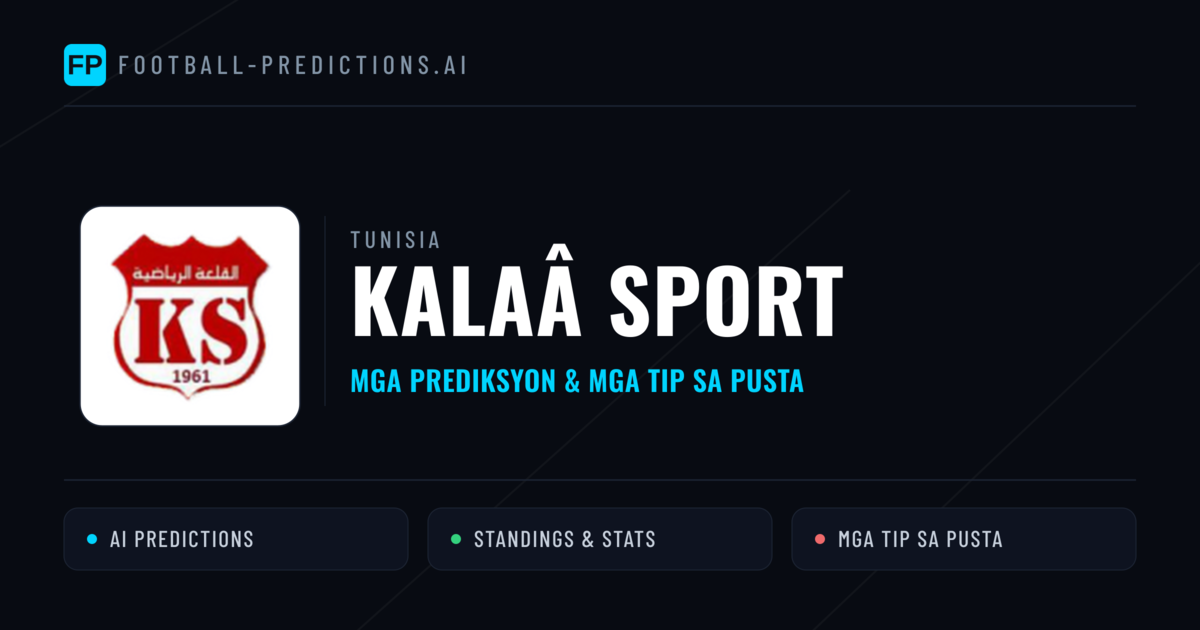 Kalaâ Sport Predictions & Stats