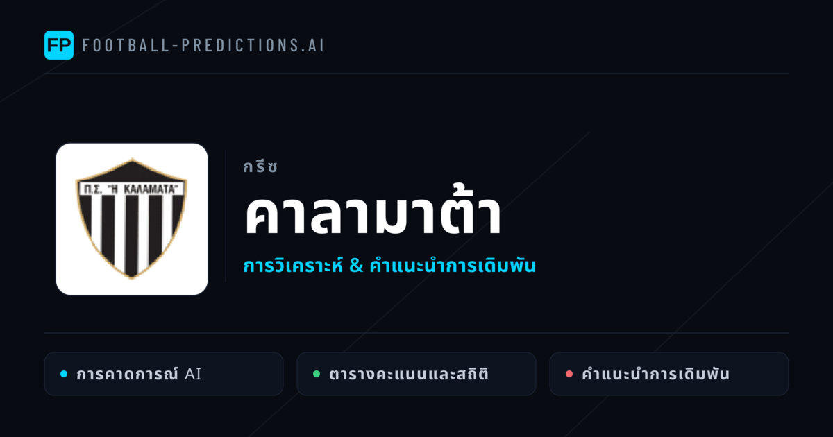 คาลามาต้า การวิเคราะห์และสถิติ