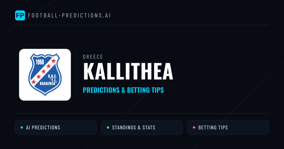 Kallithea Predictions & Stats
