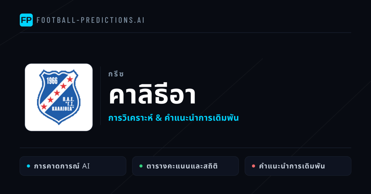 คาลิธีอา การวิเคราะห์และสถิติ