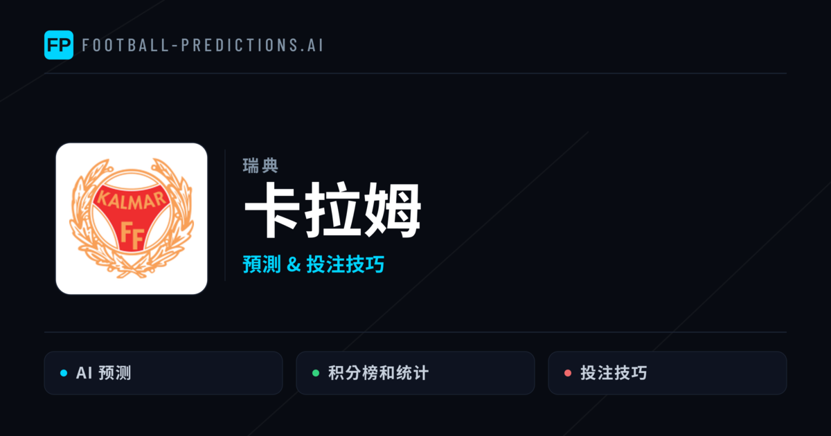 卡拉姆 運彩分析｜足球預測與數據