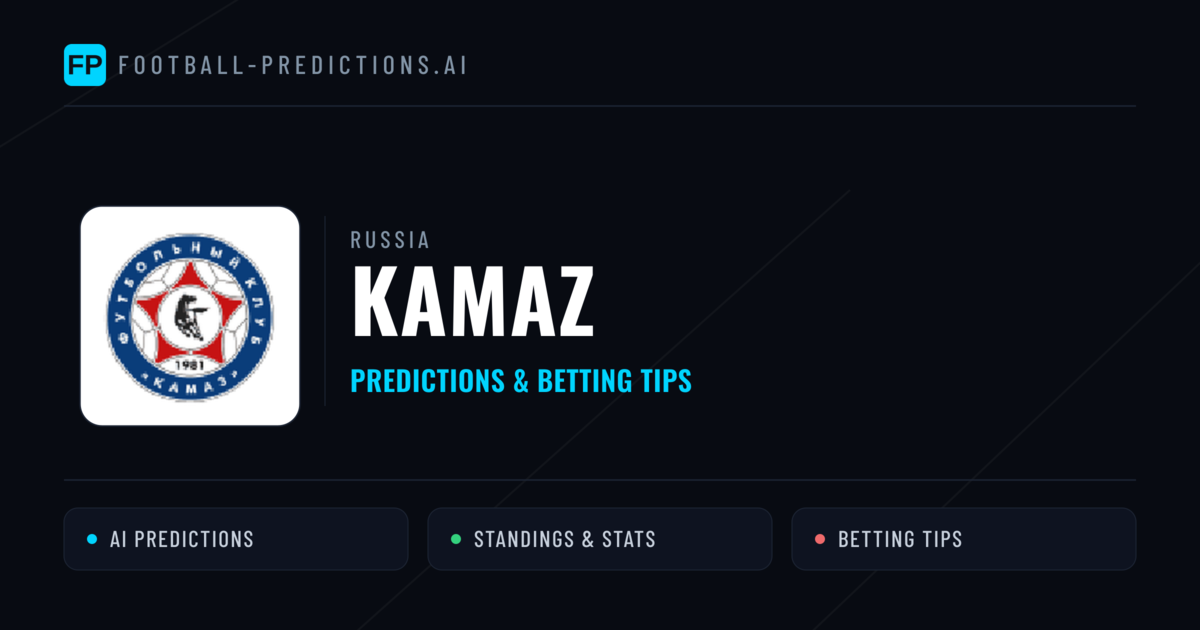 KAMAZ Predictions & Stats