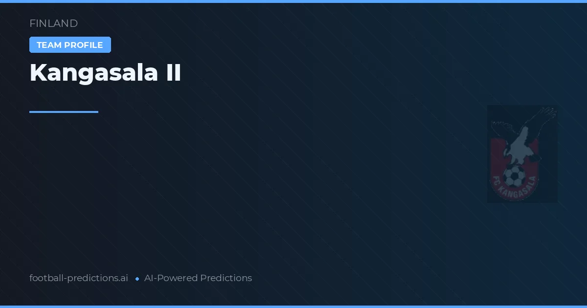 Kangasala II Predictions & Stats