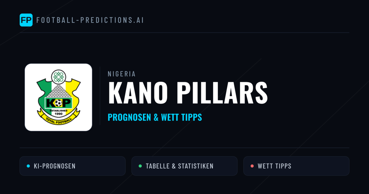 Kano Pillars Prognosen & Statistiken