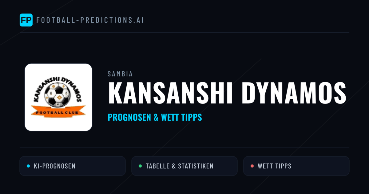 Kansanshi Dynamos Prognosen & Statistiken