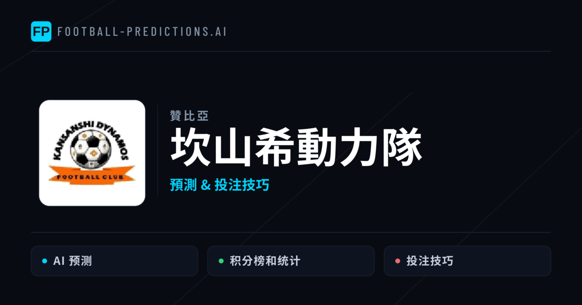 坎山希動力隊 運彩分析｜足球預測與數據