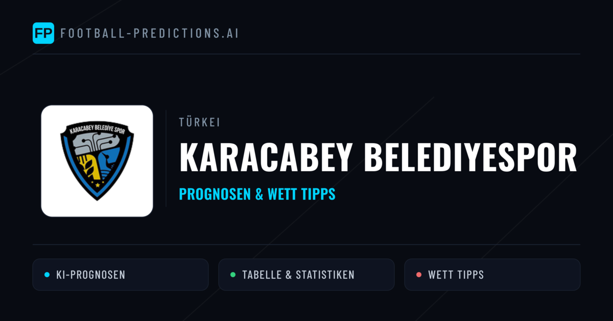 Karacabey Belediyespor Prognosen & Statistiken
