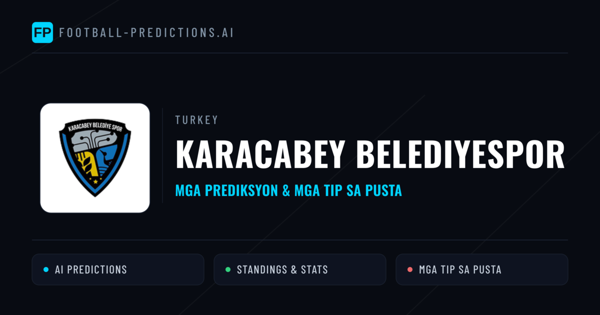 Karacabey Belediyespor Predictions & Stats
