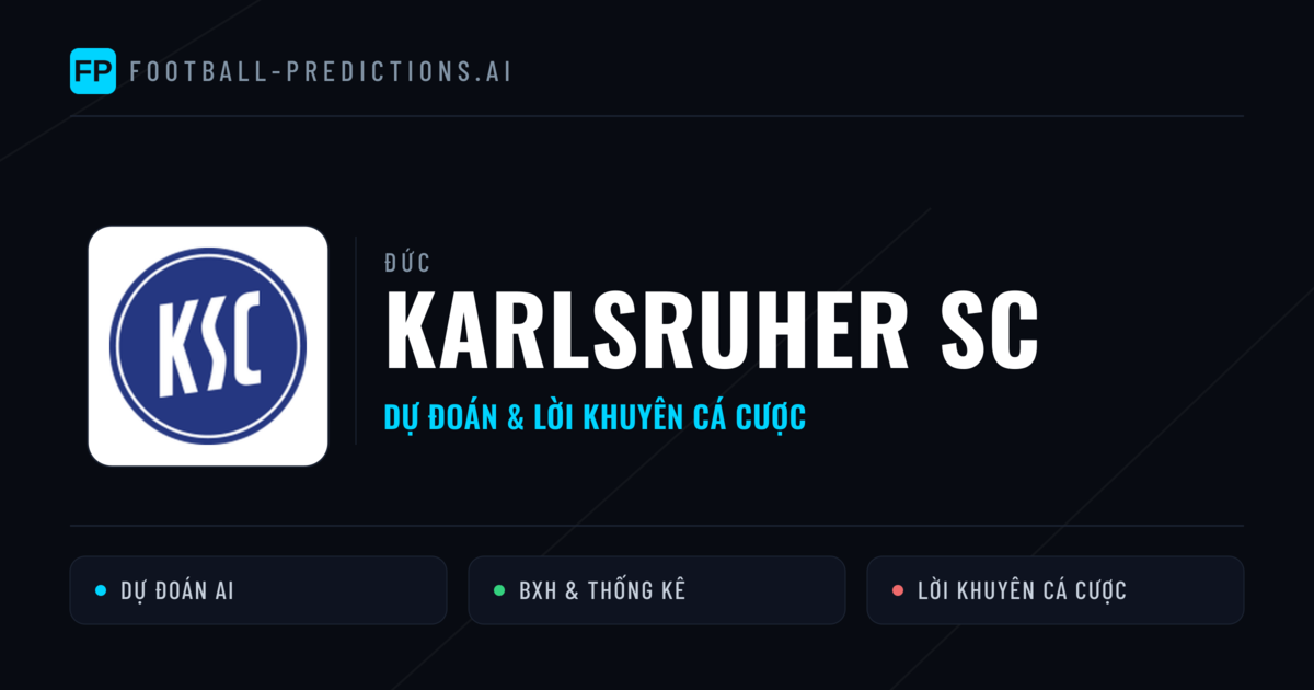 Karlsruher SC Dự đoán & Thống kê