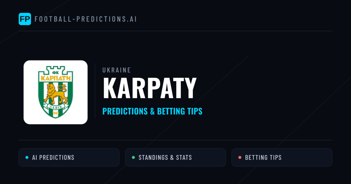 Karpaty Predictions & Stats