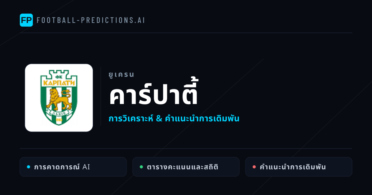 คาร์ปาตี้ การวิเคราะห์และสถิติ