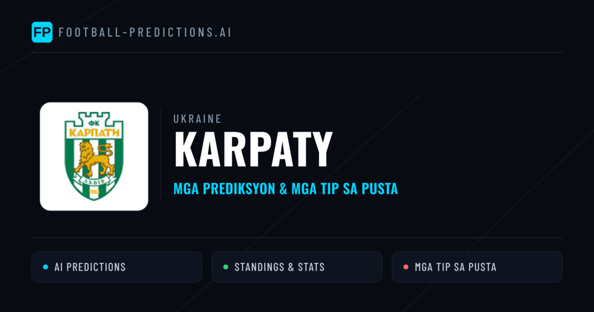 Karpaty Predictions & Stats