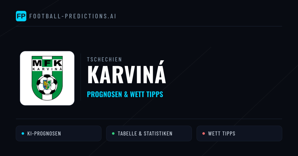 Karviná Prognosen & Statistiken