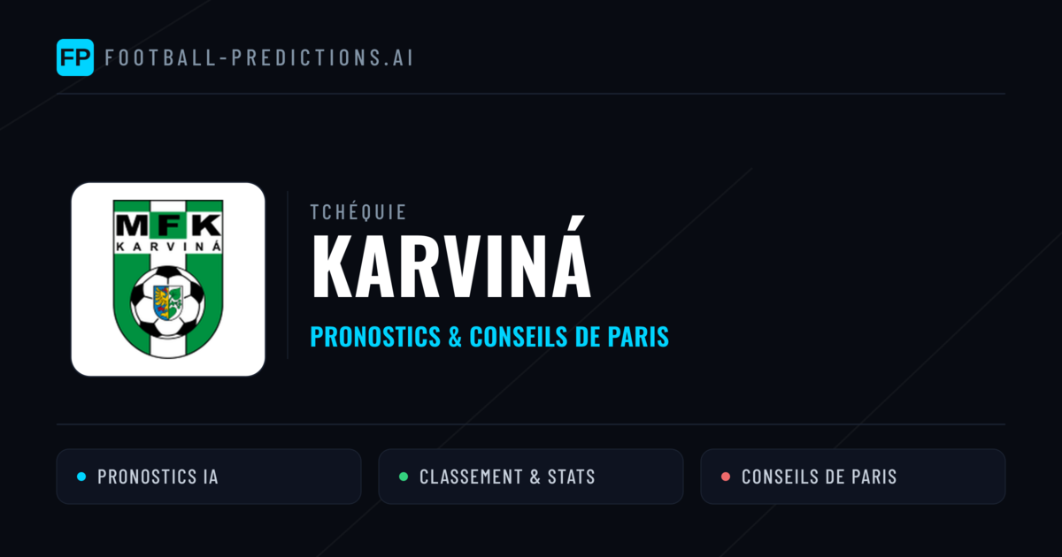 Karviná Pronostics & Statistiques