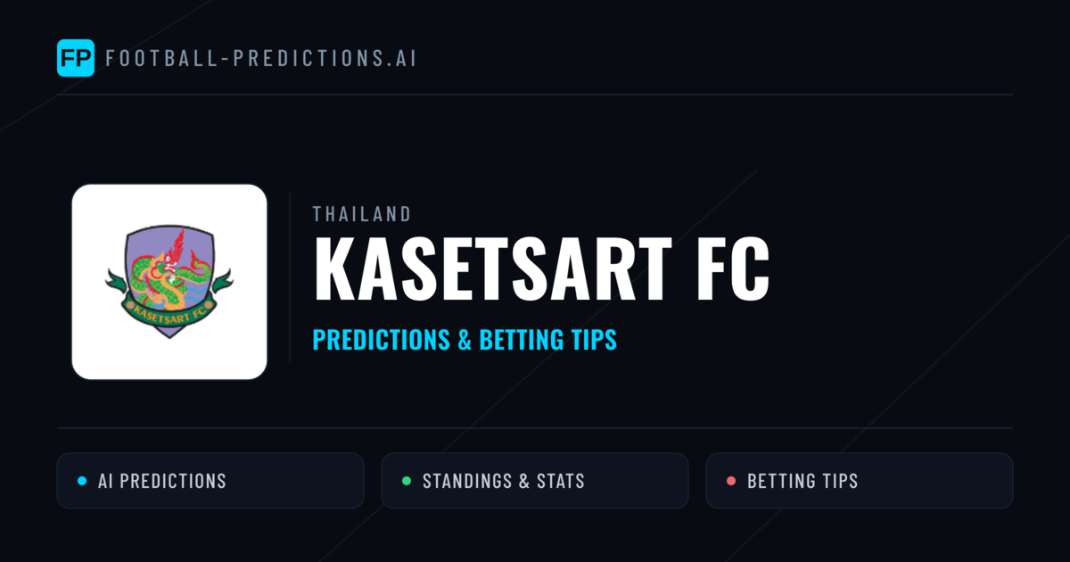 Kasetsart FC Predictions & Stats