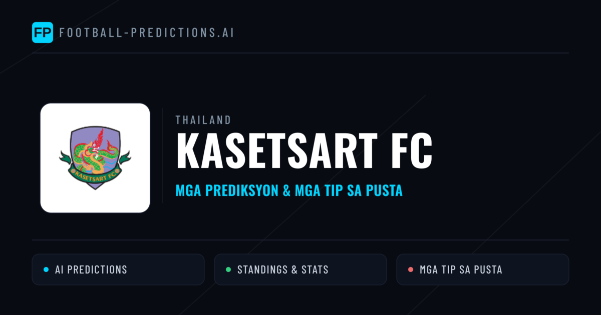Kasetsart FC Predictions & Stats