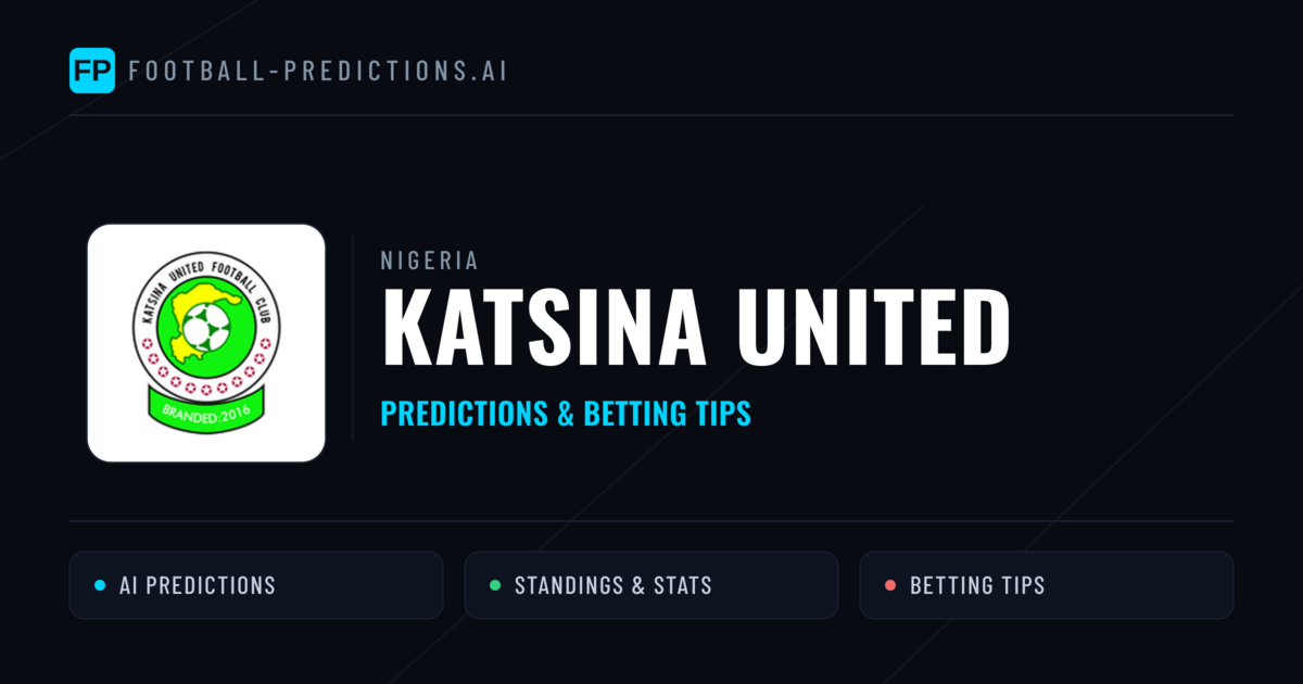 Katsina United Predictions & Stats