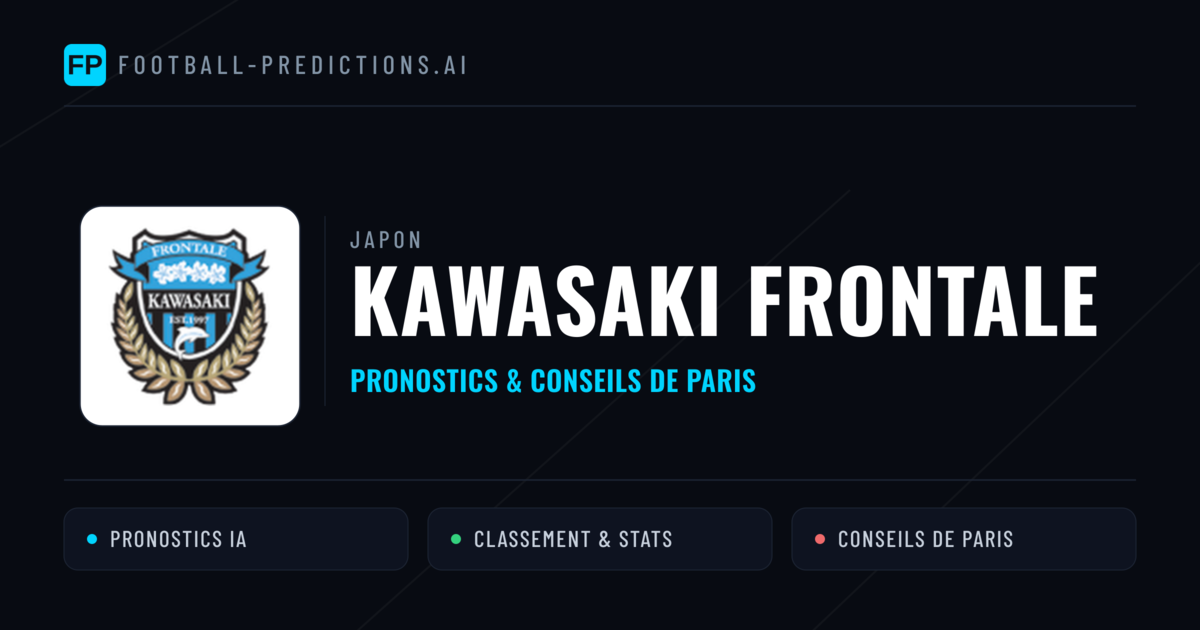 Kawasaki Frontale Pronostics & Statistiques