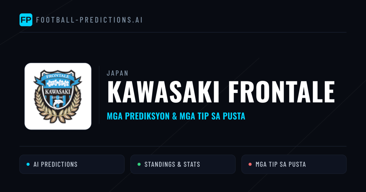 Kawasaki Frontale Predictions & Stats
