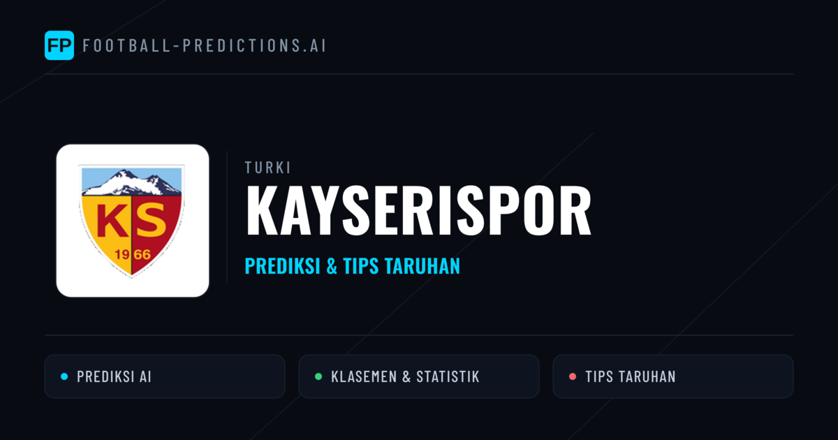 Kayserispor Prediksi & Statistik Piala Dunia