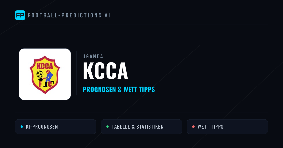KCCA Prognosen & Statistiken