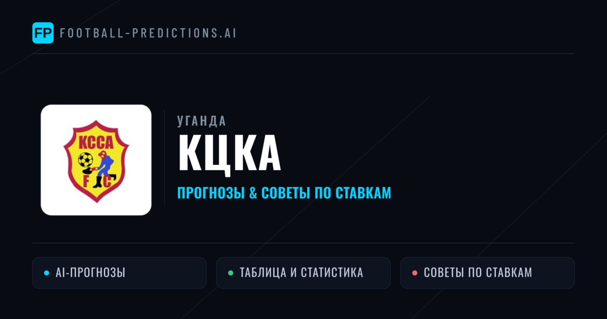 КЦКА прогнозы и статистика