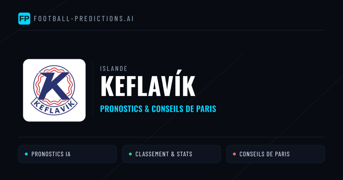 Keflavík Pronostics & Statistiques
