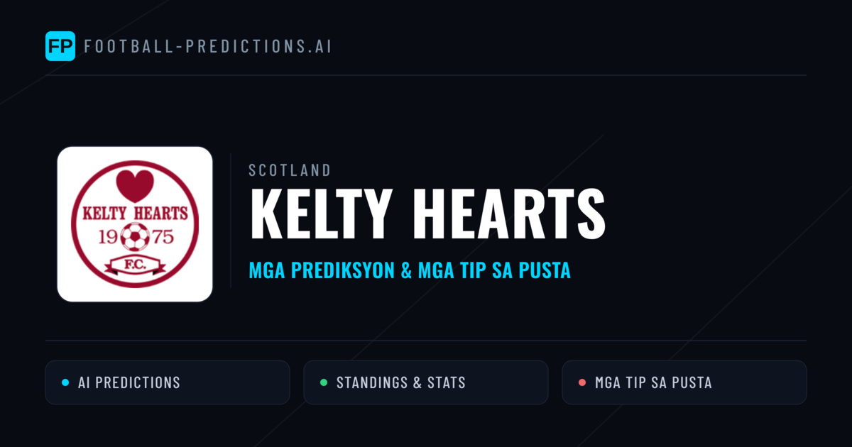Kelty Hearts Predictions & Stats