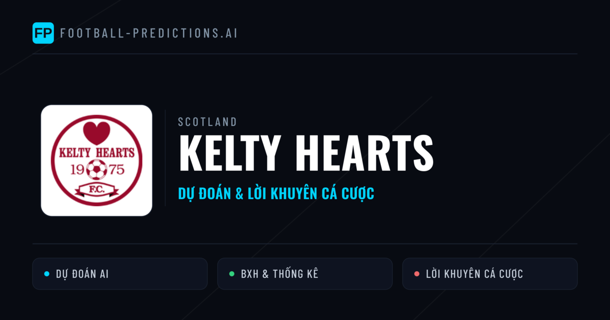 Kelty Hearts Dự đoán & Thống kê