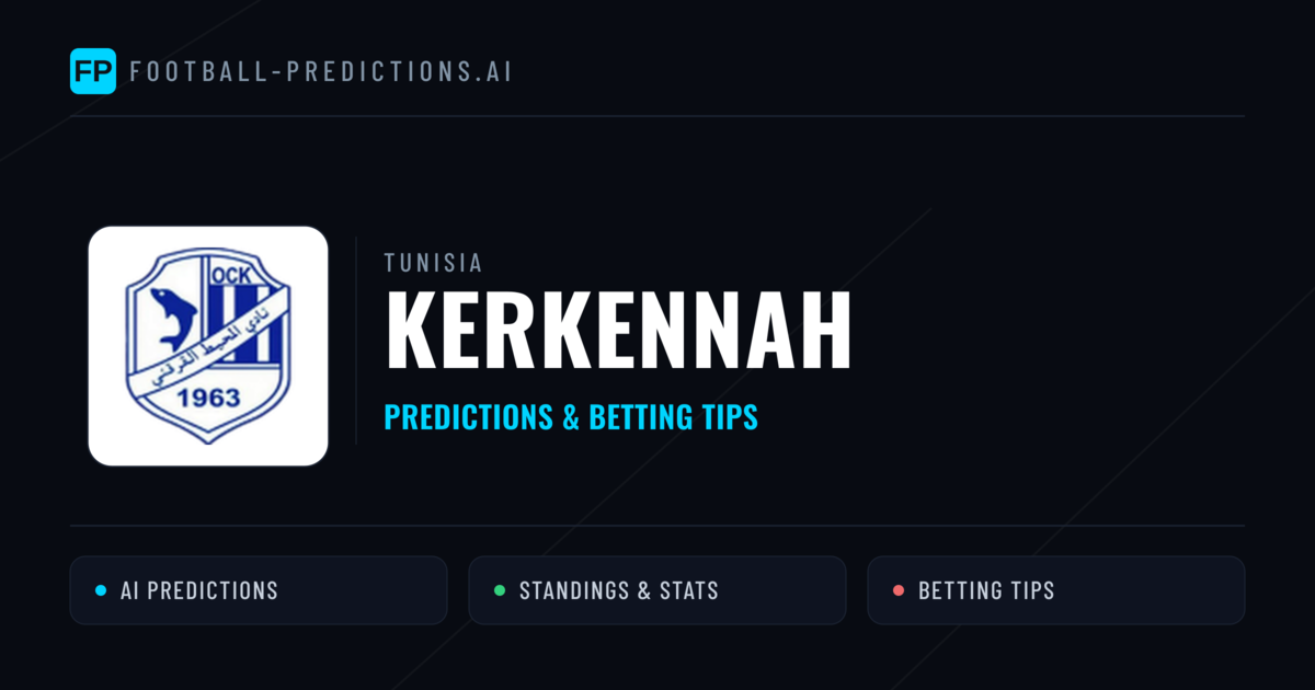 Kerkennah Predictions & Stats