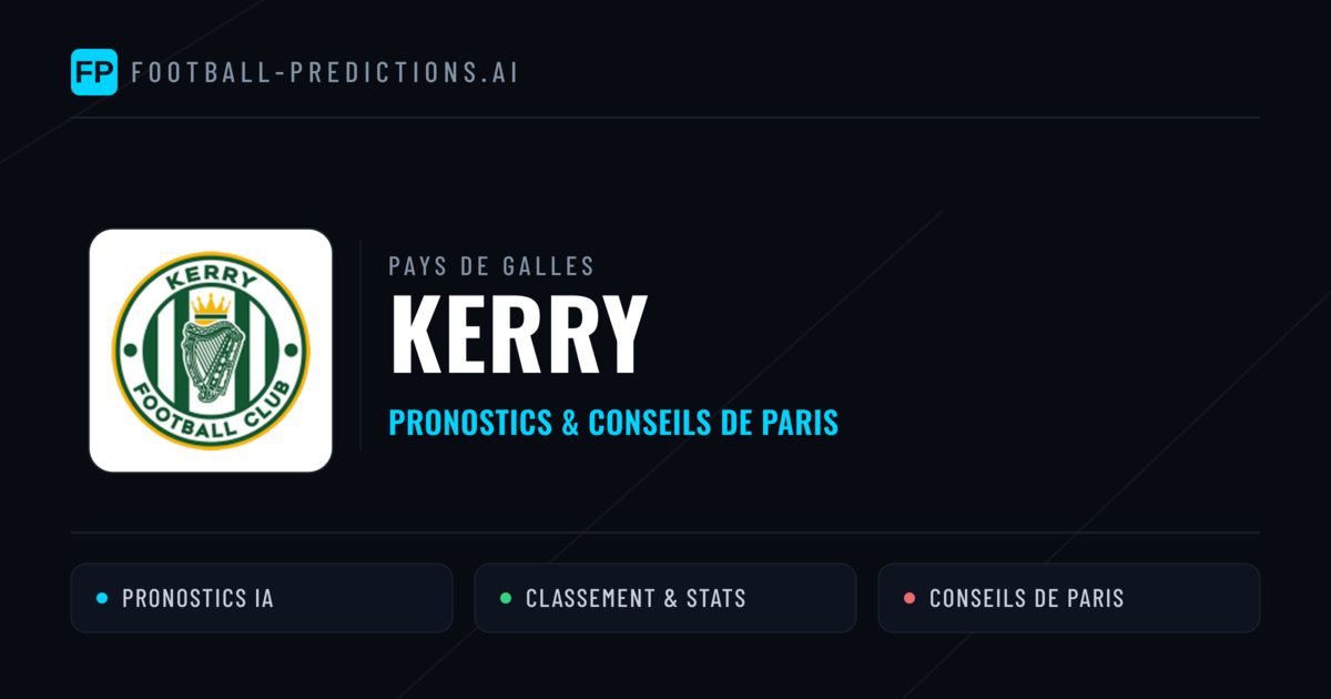 Kerry Pronostics & Statistiques