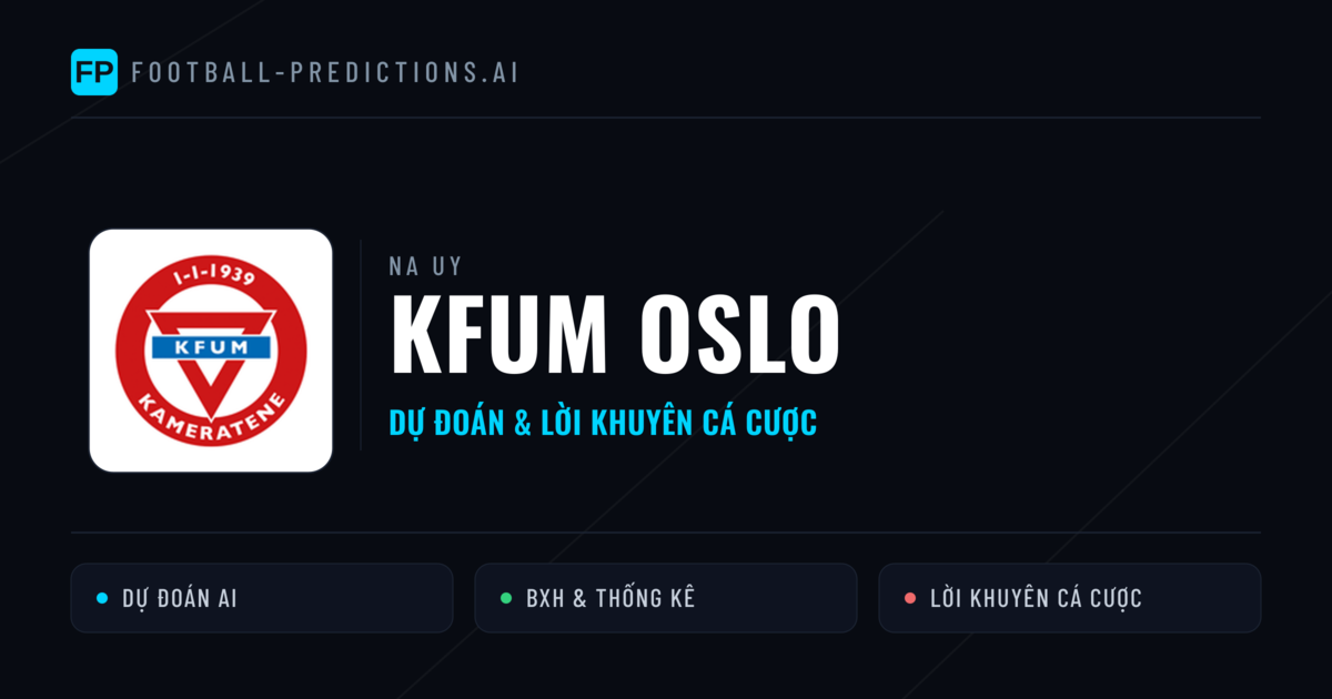 KFUM Oslo Dự đoán & Thống kê