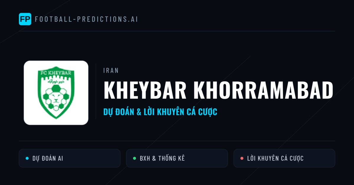 Kheybar Khorramabad Dự đoán & Thống kê