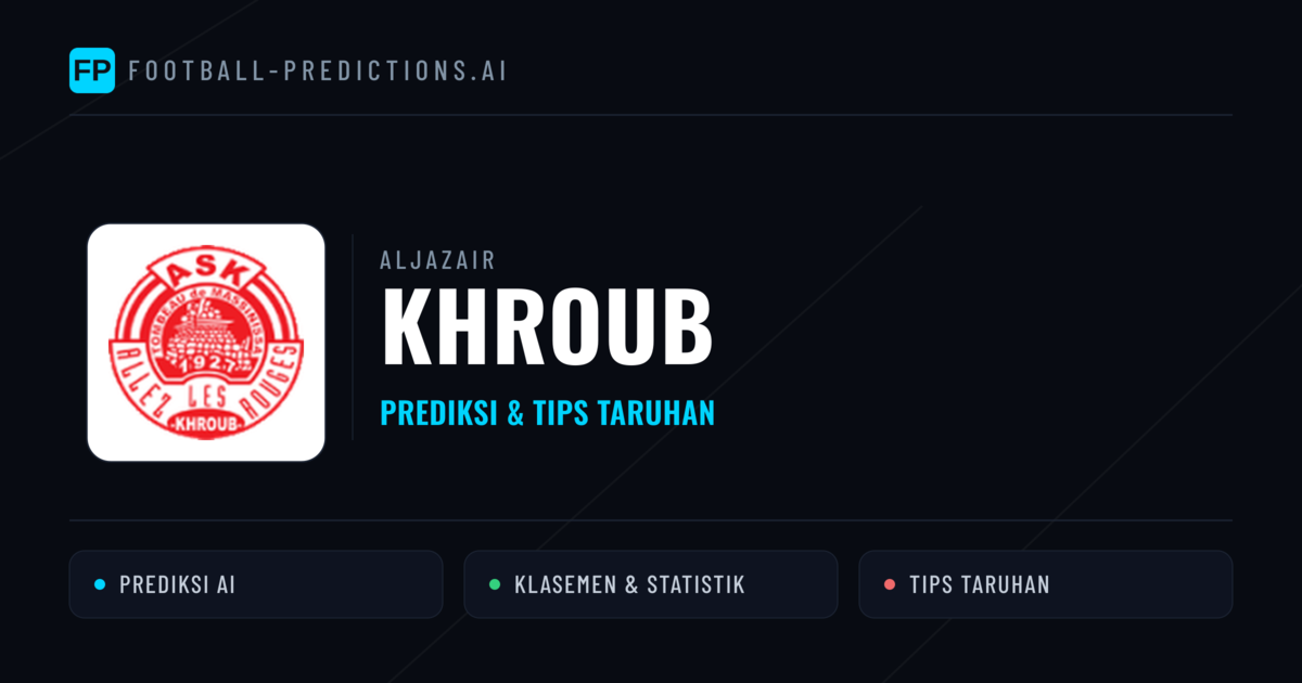 Khroub Prediksi & Statistik Piala Dunia