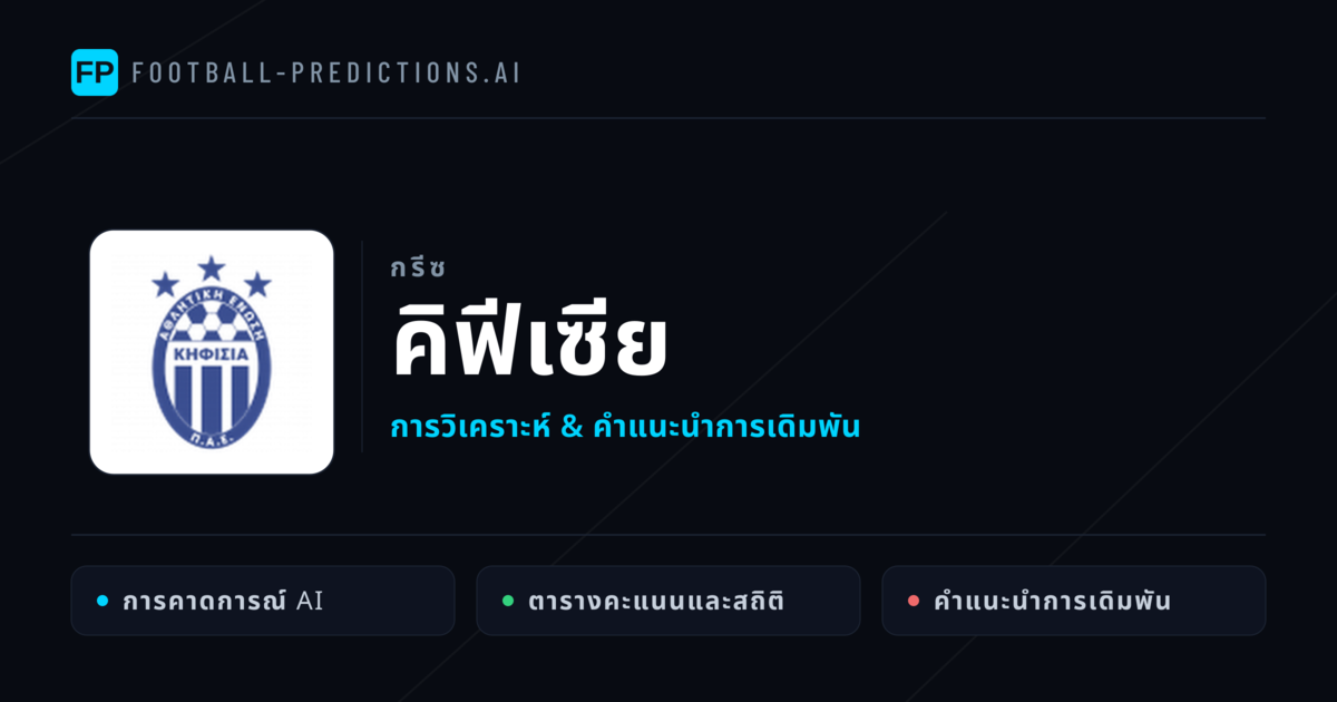 คิฟีเซีย การวิเคราะห์และสถิติ