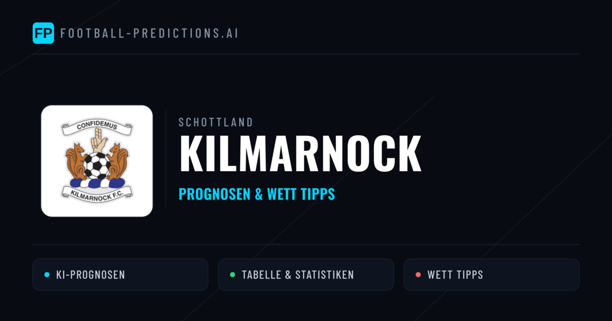 Kilmarnock Prognosen & Statistiken