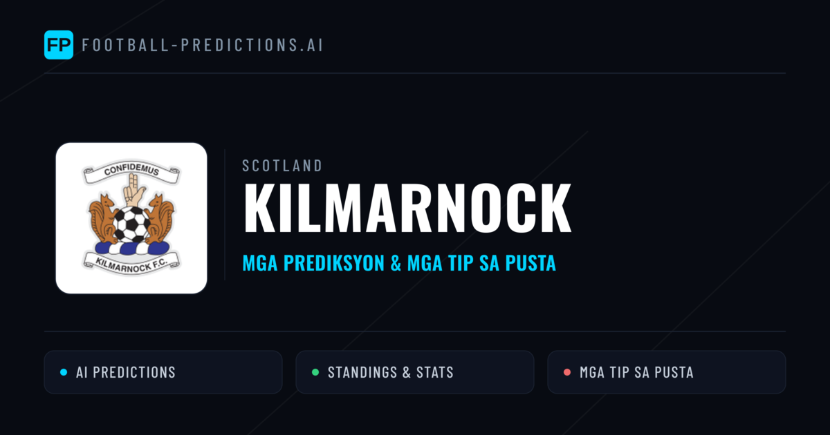 Kilmarnock Predictions & Stats