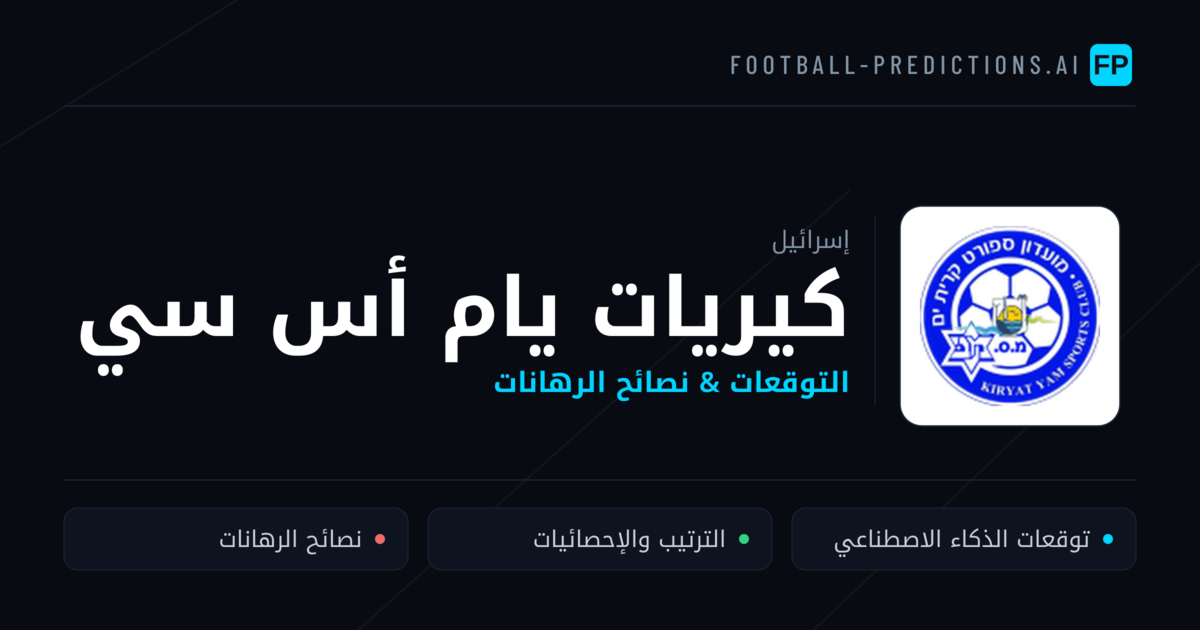 كيريات يام أس سي توقعات واحصائيات